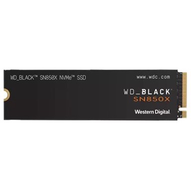 WESTERN DIGITAL SSD disk Black SN850X WDS200T2X0E SSD disk, 2TB, M.2 NVMe, 7300/6300 MB/s