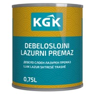 KGK lazura za drvo sjajni ebanovina 0,75 l