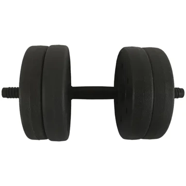 EB FIT Podesiva bučica 1033174, kompozitna, 10 kg, 4 × 2,5 kg, šipka 41 cm