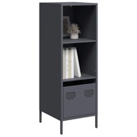 Visoka komoda antracit 35x39x103,5 cm od čelika