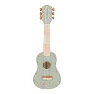 LITTLE DUTCH Dječja drvena gitara Safari Friends Green