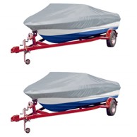 Navlake za brod, 427 - 488 cm x 229 cm, 2 komad sive