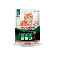MORANDO Hrana za mačke komadići losos i tuna u želeu 85 g