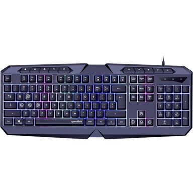 SPEED-LINK Gaming tipkovnica Ludicium RGB, crna
