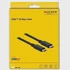 DELOCK Kabel USB4 20 Gbps 2 m, crna