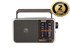 DARTEL Radio FM DARTEL RD-15 Sivi