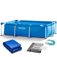 INTEX Vrtni bazen s okvirom 28270, 220 x 150 x 60 cm, 2-u-1