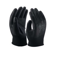 Montažne rukavice SMOOTHGRIP PU veličina 9, crna