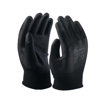 Montažne rukavice SMOOTHGRIP PU veličina 9, crna