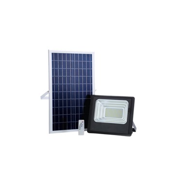 GREEN TECH Solarna rasvjeta LED IP65 100W 6000K 29 cm, crna