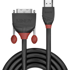 LINDY HDMI na DVI-D adapter 36272, 2 m, crni