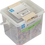 LUX TOOLS Vijak za drvo metalni iver 5,0x80 SKVZ300