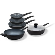 BE LIVING Set tava Delight Black 5 kom