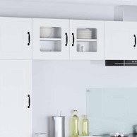 Zidni kuhinjski ormarić s policom 40 x 31 x 40 cm, bijeli