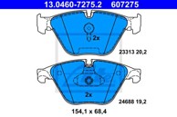 ATE Disk pločice BMW 13.0460-7275.2 bmw 520d f10 10