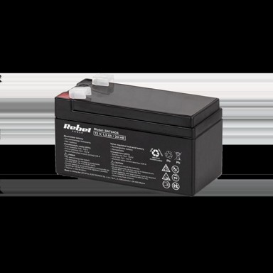 REBEL POWER Gel akumulator 12 V 1,3 Ah