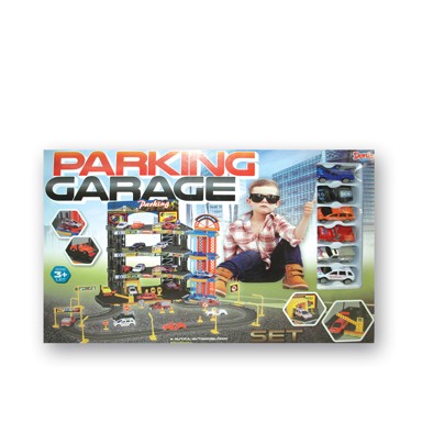 DENIS TOYS Garaža set na 4 razine