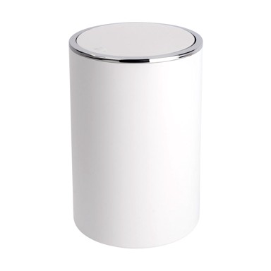 WENKO Bijela plastična kanta za smeće 5 l Inca