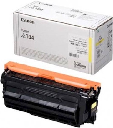 CANON Toner za printer T04, žuti