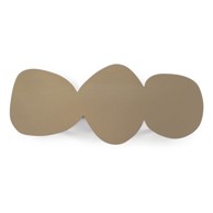 SPINDER DESIGN zidna vješalica metalna Tumulo, bež  