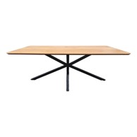 UNIQUE FURNITURE Blagovaonski stol s pločom stola u dekoru hrasta 90x160 cm Cesura 