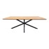 UNIQUE FURNITURE Blagovaonski stol s pločom stola u dekoru hrasta 90x160 cm Cesura