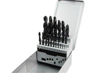 EXTOL PREMIUM Set svrdla za metal 8801192 1-13 mm 25 kom HSS, siva