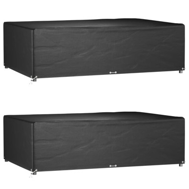 Navlake za vrtni namještaj 2 kom 227 x 152 x 65 cm pravokutne