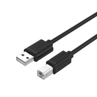 UNITEK USB kabel 2.0 AM-BM, 5 m, crni