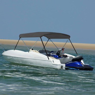 Bimini tenda s 2 luka, 150 x 120 x 110 cm, antracit