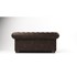 ROPEZ Tamno smeđa baršunasta sofa 184 cm Cambridge, 184x99x75 cm