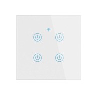 Pametni zidni prekidač četverostruki, bijela