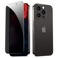 ESR Kaljeno staklo Privacy za iPhone 15 Pro - crna