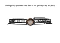 ISAM Maska VW Golf 6 GTD, krom