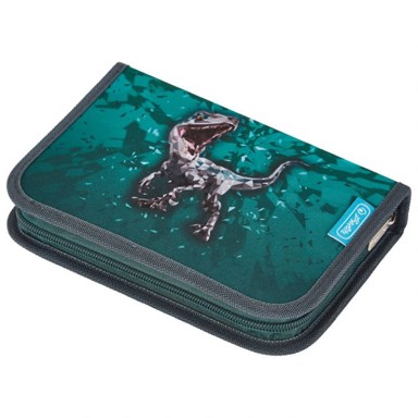 HERLITZ Pernica, Green Rex, puna, 1 zip, 2 preklopa