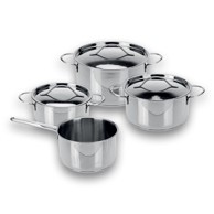 EXCELLENT HOUSEWARE Posuđe set, inox 7/1