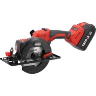 YATO Aku ručna kružna pila, TYT-8281185, 18 V, 2 x 4.0 Ah