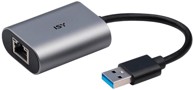 ISY Mrežni adapter IAD-1010-A, USB-A na Gigabit LAN (RJ-45), sivi