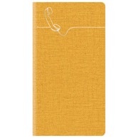 COLERE Adresar telefonski A–Z, 70 × 150 mm, žuti (E43)