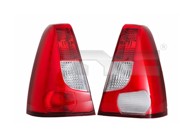 TYC Zadnje svjetlo DACIA LOGAN 04-12 lijevo -08 4 vrata bijeli TYC Žmigavac 11-0758-11-2