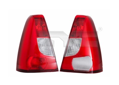 TYC Zadnje svjetlo DACIA LOGAN 04-12 lijevo -08 4 vrata bijeli TYC Žmigavac 11-0758-11-2