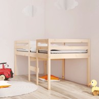 Visoki krevet 75 x 190 cm od masivne borovine