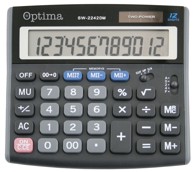 OPTIMA Kalkulator SW-2242DMA