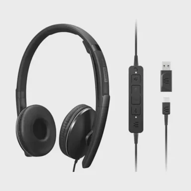 LENOVO Slušalice 4XD1M45627, USB Type-C, crne