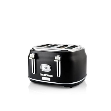 WESTINGHOUSE Toster Retro 4 Slice, 4 utora, 1750 W, crni