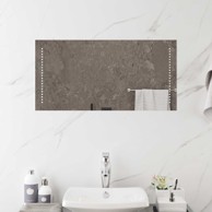 LED Kupaonsko ogledalo 80 × 40 cm, pravokutno, prozirno