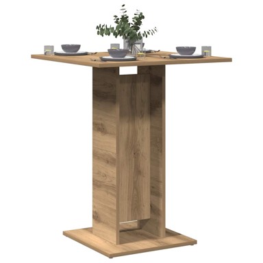 Stol za bistro Artisan hrast 60x60x75 cm konstruirano drvo