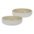 METTE DITMER DENMARK Bijelo-bež kamene zdjelice u setu 2 kom Sand Grain
