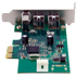 STARTECH Sučeljna kartica PEX1394B3LP, PCIe na IEEE 1394/FireWire, 0,8 Gbit/s