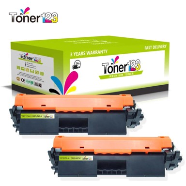 TONER123 Zamjenski toneri komplet HP 17A / CF217A / LaserJet Pro M102, MFP M130, 2x crna